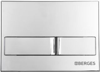 Комплект Berges 4в1 043233: инсталляция NOVUM525 кнопка L3 хром глянец унитаз EGO XL Rimless сиденье Toma SO